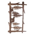 thumbnail image 4 of 23"L Rustic Forest Black Bear And Cub By Pine Trees Metal Wall Art Sign Plaque, 4 of 5