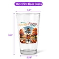 thumbnail image 5 of Thanksgiving Schnauzer Pilgrim Grateful, Thankful, Blessed Fall Welcome 16oz Pint Beer Glass Mug Miniature Schnauzer Dog Lover Beer Glasses Cup - 00021, 5 of 5