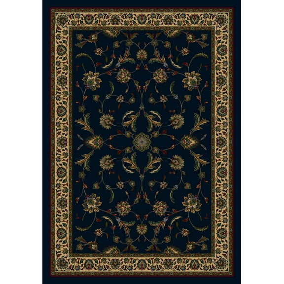 Milliken Signature Area Rug ISFAHAN SAPPHIRE Isfahan Sapphire 5' 4" x 7' 8" Rectangle