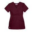 thumbnail image 3 of Sivvan Womenâ€™s Scrub Set - Multi Pocket Cargo Pants & Stylish Mock Wrap Top, 3 of 4