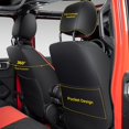 thumbnail image 2 of Oasis Auto Fundas De Asiento Personalizadas Para Wrangler Jk 2007-2017, 4 Puertas, Impermeables, De Piel Sintética, Protector De Asiento Unlimited X Rubicon Sahara (Juego Completo Negro Y Rojo), 2 of 5