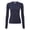 Navy Heather, variant on Women's Unstoppable Long Sleeve Fresh Underscrub Base Layer