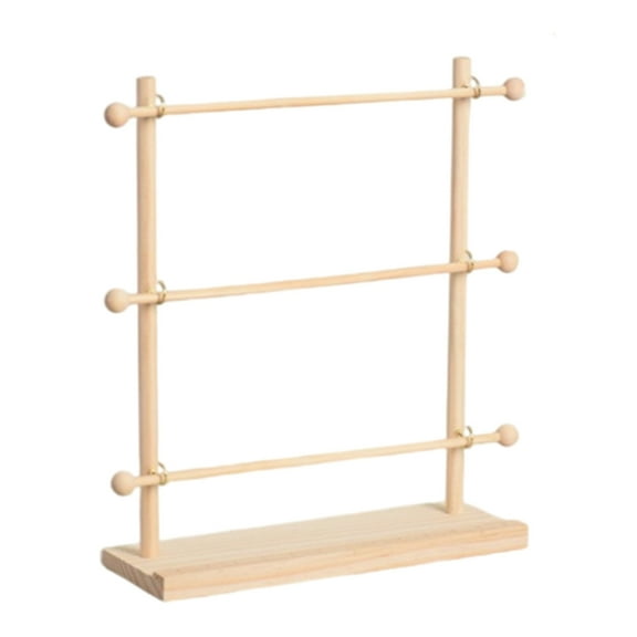 3 Tiers Yarn Holder Yarn Dispenser Spool Holder Ribbon Storage Organizers Rack