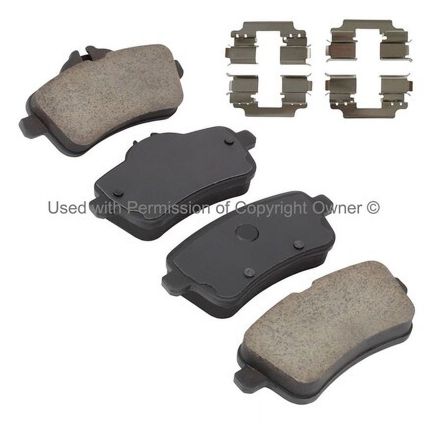 Mpa Electrical 1001-1630AC Quality Built Premium Ceramic Brake Pads W/