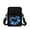 Blue Heart Butterfly Pattern, variant on CHAQLIN Polyester Crossbody Bags Portable Lightweight Crossbody Purse for Shop, Skull and Moon Pattern Cross Body Bag