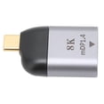 thumbnail image 1 of Convertidor USB C A MiniDP, Adaptador USB C A MiniDP, Plug And Play Portátil De Aleación De Aluminio Con Cubierta Protectora De Enchufe Para Android EOTVIA USB C to MiniDP Converter, 1 of 8