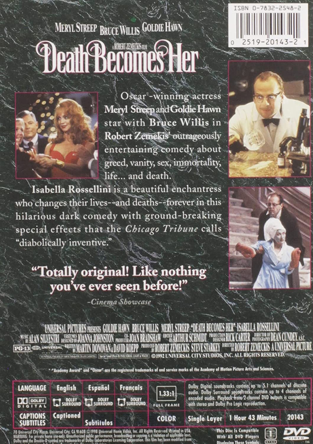 Death Becomes Her (DVD), Universal Studios, Comedy - image 6 of 6