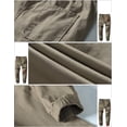 thumbnail image 5 of Pantalones tipo chándal tipo chándal para hombre, talla 32, color caqui británico, 5 of 5