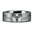 thumbnail image 2 of Owl Lovers Tungsten Carbide Ring, 2 of 5