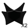thumbnail image 1 of 2 soportes para pelotas de acrílico, soporte para pelotas de fútbol, 11,9 x 11,9 x 6,4 cm, voleibol para recuerdos, tienda de pelotas firmadas y 2 piezas, 1 of 8
