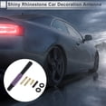 thumbnail image 2 of Unique Bargains 1 Set Universal Car Signal Antenna 4.72" Bling Rhinestone Polished Finish Antenna for Decoration Aluminum Alloy Material Purple 4.72", 2 of 6