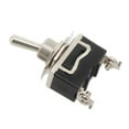 thumbnail image 4 of Dreamhall 12V Heavy Duty Toggle Flick Switch On/off Toggle Switch Rocker Switch for Car Dash Light Metal 12 Volt Spst 2 Terminal Pin, 4 of 10