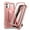 Rose Gold, variant on Dexnor for iPhone 11 Case, [Built in Screen Protector and Kickstand] Heavy Duty Military Grade Protection Shockproof Protective Cover for iPhone 11, 6.1 inch, Black