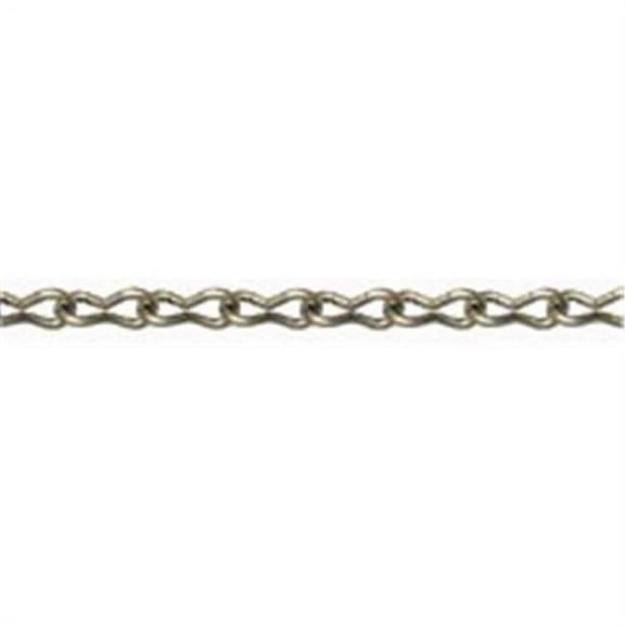 Peerless Chain Chain,Jack,Twist,100 ft.,16 lb.,Weldless 7501432