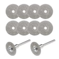 thumbnail image 1 of Bgsha 10Pcs 20mm Cutting Off Disc Grinding Wheel Cutting Discs, 1 of 9