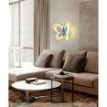 thumbnail image 3 of LINLIN Butterfly Wall lamp in Children's Room, Modern Creative LED Night lamp, 3D Butterfly Wall lamp in Children's Bedroom Corridor, Acrylic Warm White, 3 of 7