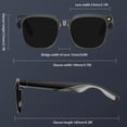 thumbnail image 2 of Tersanhong AI Smart Glasses with  1080P Camera,Hand-Free Calling, Real-Time Translation,AI Voice Assistant,ChatGPT Free,Anti Blue Light Sunglasses for Men&Women, 2 of 11