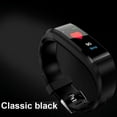 thumbnail image 3 of HLONKFitness Waterproof Red Tracker Watch with Heart Rate Monitor, 3 of 6