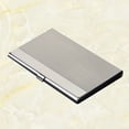 thumbnail image 3 of MasteelfCA Large Capacity Case Stainless Steel Working Holder Metal Name Case Silver, 3 of 7