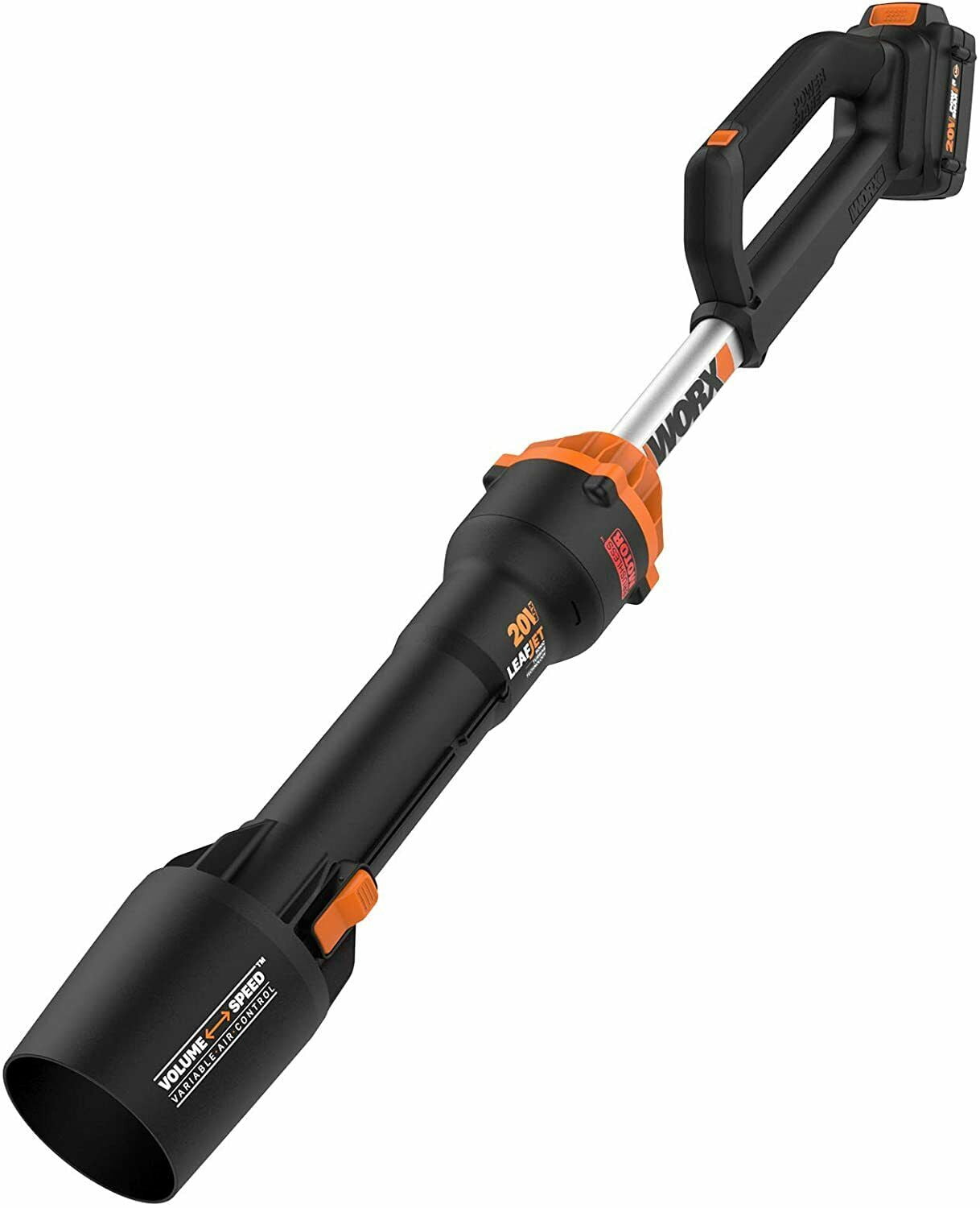 Restored Worx WG543 20V Power Share LEAFJET Cordless Leaf Blower with Brushless Motor (Refurbished)