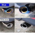 thumbnail image 3 of Échappement de Voiture Rond en Acier Inoxydable, 3 of 5