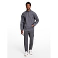 Reebok Men's and Big Men's Unwind Mock Neck Quarter Zip Sweatshirt ...