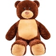 thumbnail image 1 of PELUCHERIA - Oso de Peluche de 90 cm Café, 1 of 5