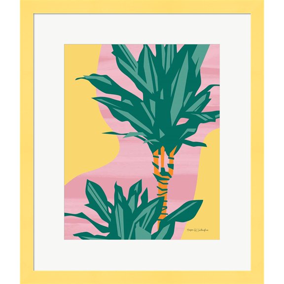 Great Art Now Dracaena by Megan Gallagher, Framed Wall Art, 18.5W x 21.5H