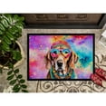 thumbnail image 3 of Carolines Treasures DAC2567JMAT 0.15 x 24 x 36 in. Weimaraner Hippie Dawg Indoor or Outdoor Mat, 3 of 6