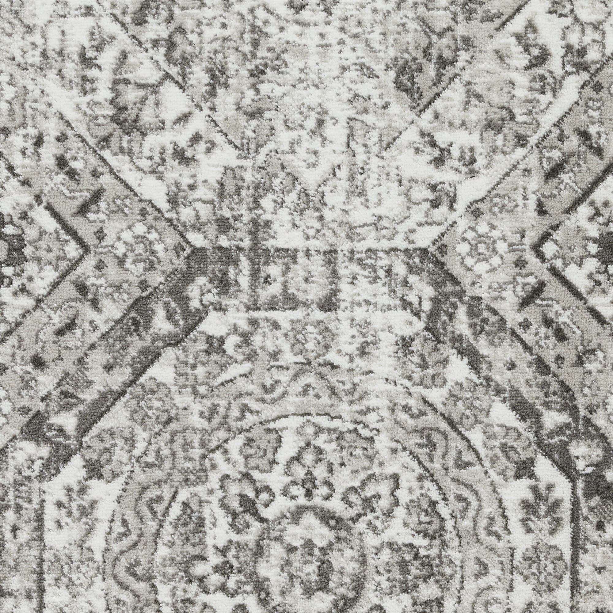 Loomaknoti Rhane Alvezi 6' x 9' Gray Oriental Indoor Area Rug