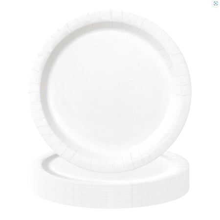 20 Bright White 9" Plates