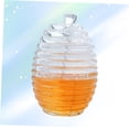 thumbnail image 4 of SHOWERORO 1Pack Clear Syrup Dispenser Pot Glass Storage Dispensing For Juice Honey Syrup Home Users 11.8x3.7x3.7in, 4 of 8