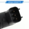 thumbnail image 4 of Unique Bargains 1 Pc Crankshaft Position Sensor for Mazda 3 2.3 2007-2013 Sturdy Metal Plastic Black Engine Crank CKP Sensor, 4 of 6