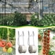 thumbnail image 3 of Soportes para jaulas para plantas, gancho con rodillo, 10 Uds., rodillo para enrejado de tomate, gancho para rodillo para plantas, ganchos de soporte para tomate, durabilidad mejorada, 3 of 8