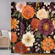 thumbnail image 2 of Cortina de ducha Torich Boho Floral 175 x 200 cm con ganchos de poliéster, 2 of 6