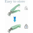 thumbnail image 5 of Stainless Steel Anti-Scalding Hot Bowl Dish Plate Gripper Clips Tongs Clamp Holder for Moving Hot Plate or Bowls with Food Out from Instant Pot Microwave Oven (2, Green,Pink), 5 of 10