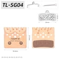 thumbnail image 1 of Car Riding Brake Pads Brake Pads High Wear Resistance Short Running-in Period 1 Pair Good Braking Performance New, 1 of 10