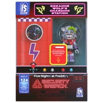 Five Nights at Freddy's single buildable action figure Roxanne construction.