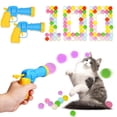 thumbnail image 1 of Set de Juguetes para Gatos TEAWOO 100 Pelotas con 2 Lanzadores, 1 of 6