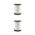 thumbnail image 1 of Cateissary Líneas de pesca de nailon, alambre de cometa, accesorios de pesca multicolores pragmáticos, Color sólido para reparar el de captura de Blanco 2piezas Cateissary CBP381302, 1 of 6