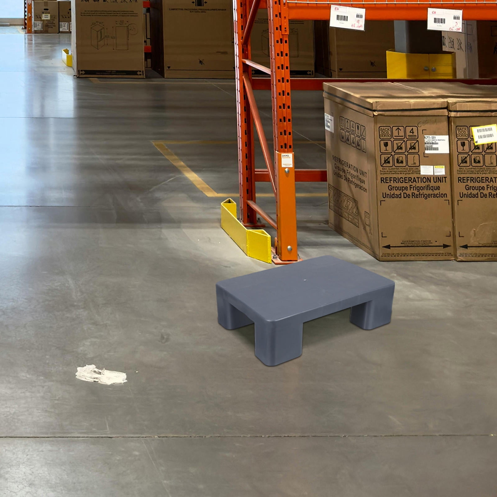 LOLIPPYY Heavy Duty Indoor Storage Carton Pallet Cart for Garages, 1-Pack Organizer Cart with Cargo Capacity