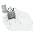 thumbnail image 5 of Zippo Vines Design Street Chrome Pocket Lighter, 5 of 6