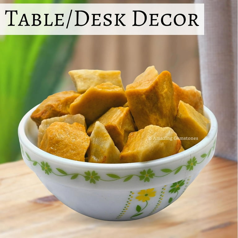 Yellow Jasper Crystal Raw Stones (2 Pieces) - Walmart.com