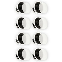 Theater Solutions TSS8A Home Theater Deluxe In Ceiling 8" Angled 8 Speaker Set 8TSS8A