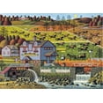 thumbnail image 2 of Buffalo Games - Charles Wysocki - Foxy Fox Outsmarts the Fox Hunter - 1000 Piece Jigsaw Puzzle, 2 of 6