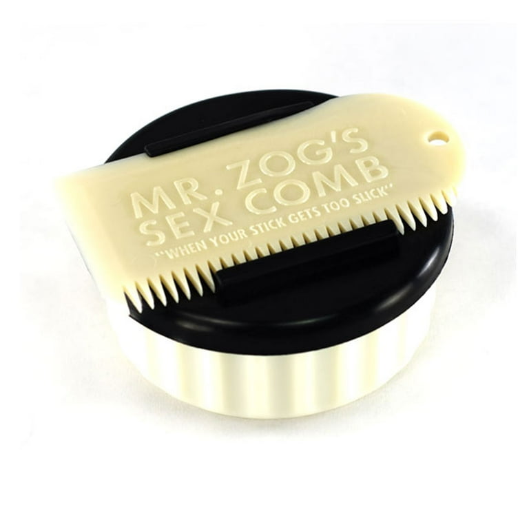 Sex Wax SURF WAX CONTAINER WITH COMB WHITE Mr. Zogs