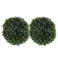 thumbnail image 2 of 2pcs Artificial Boxwood Balls for Garden and Office Decor, 2 of 7
