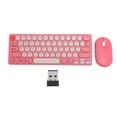 thumbnail image 2 of 64 Key Retro Keyboard Mouse Combo, Auto Sleep Wireless Keyboard 1200dpi Mouse with Receiver, Full Size Keyboard Mouse Combo for Wins 7/8/10/11, for Laptop Desktop PC, 2 of 7