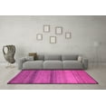 thumbnail image 3 of Ahgly Company Indoor Rectangle Abstract Pink Modern Area Rugs, 3' x 5', 3 of 4