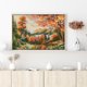 thumbnail image 3 of Hilo Algodón Bordado Punto Cruz Otoño Impreso 14CT 46x29cm, 3 of 9